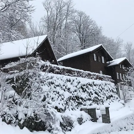 Romantic Private Superior Swiss Chalet With Hottub Lungern Exterior photo