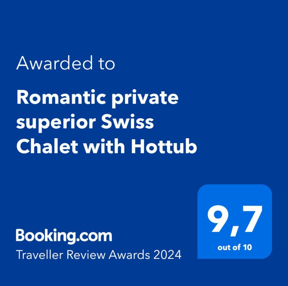 Chalet Romantic Private Superior Swiss With Hottub