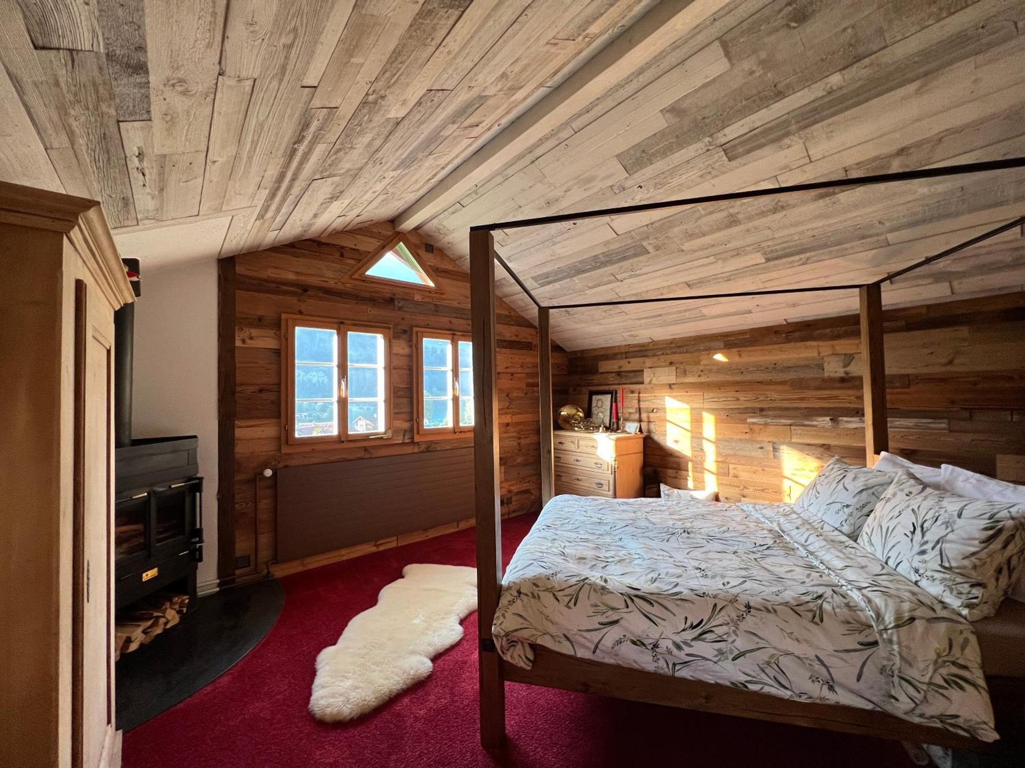 Romantic Private Superior Swiss With Hottub Lungern